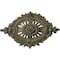 Ekena Millwork Antonio Ceiling Medallion, Hand-Painted Witch Hazel Crackle, 35 7/8"W x 22 1/2"H x 4 3/8"P CM35X22ANWHC - alternate 1